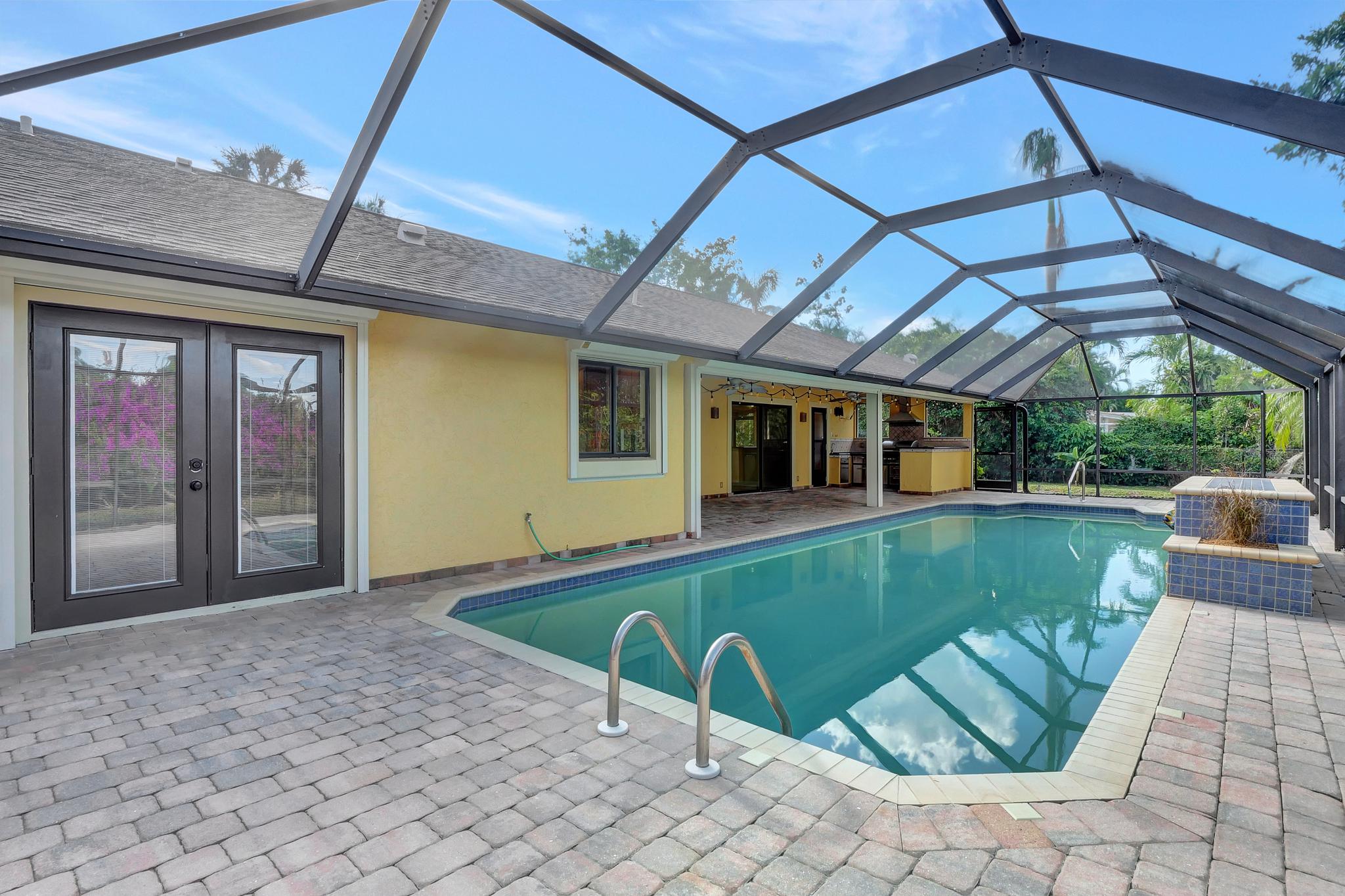 The Lanai and Pool Are Quite Large